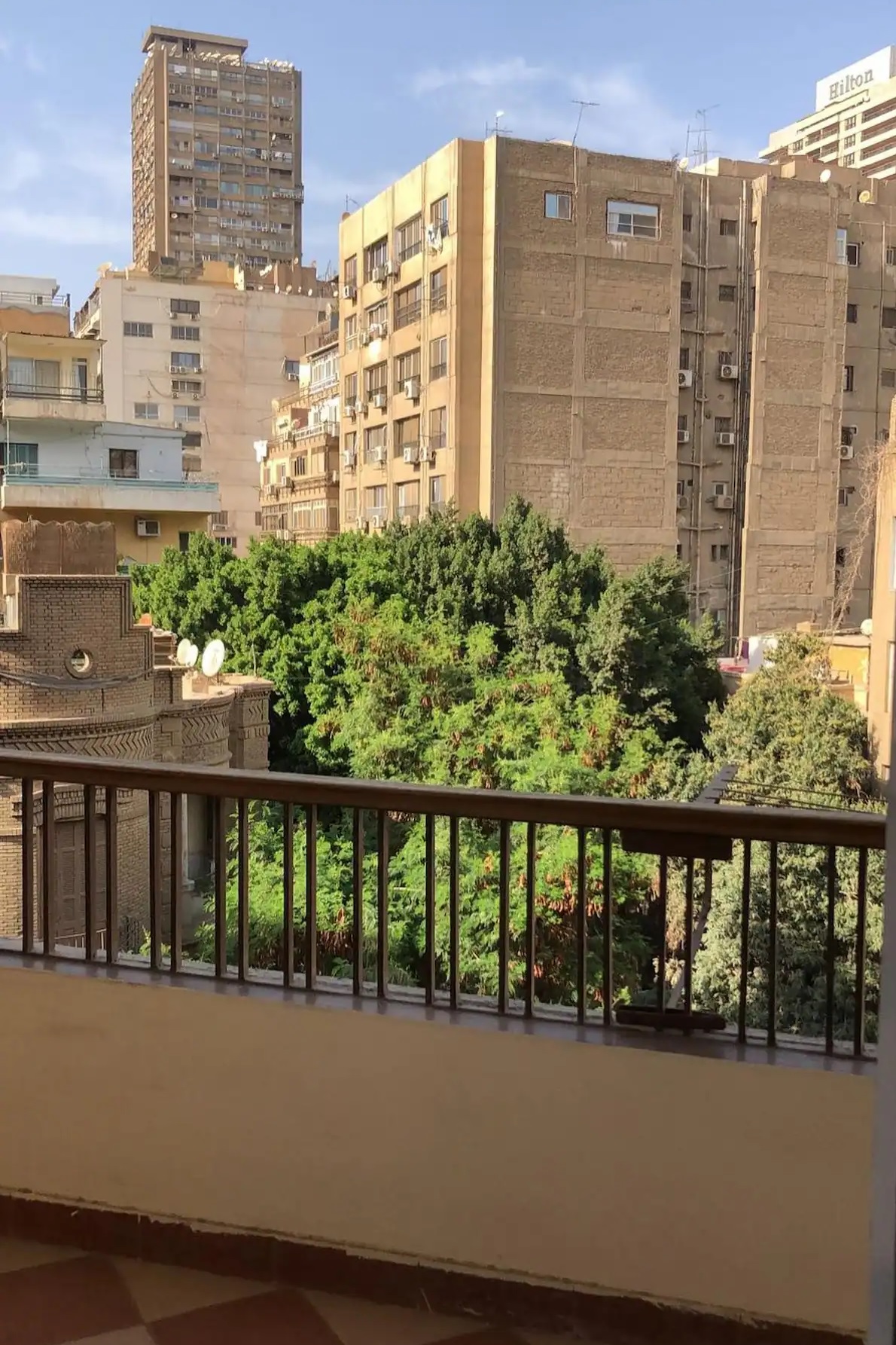 zamalek 2bedroom property to rent cairo view