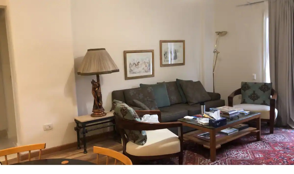 zamalek property 3 bed flat Cairo furnished