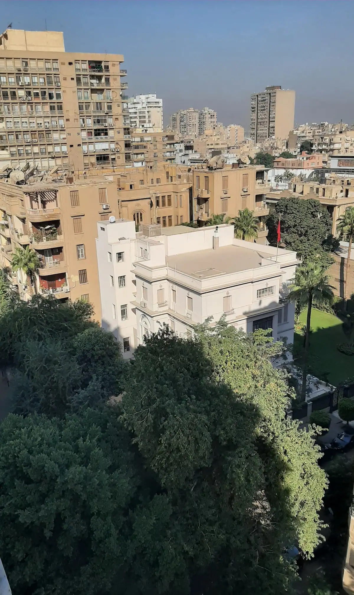 Zamalek 3bedroom flat cairo rent view