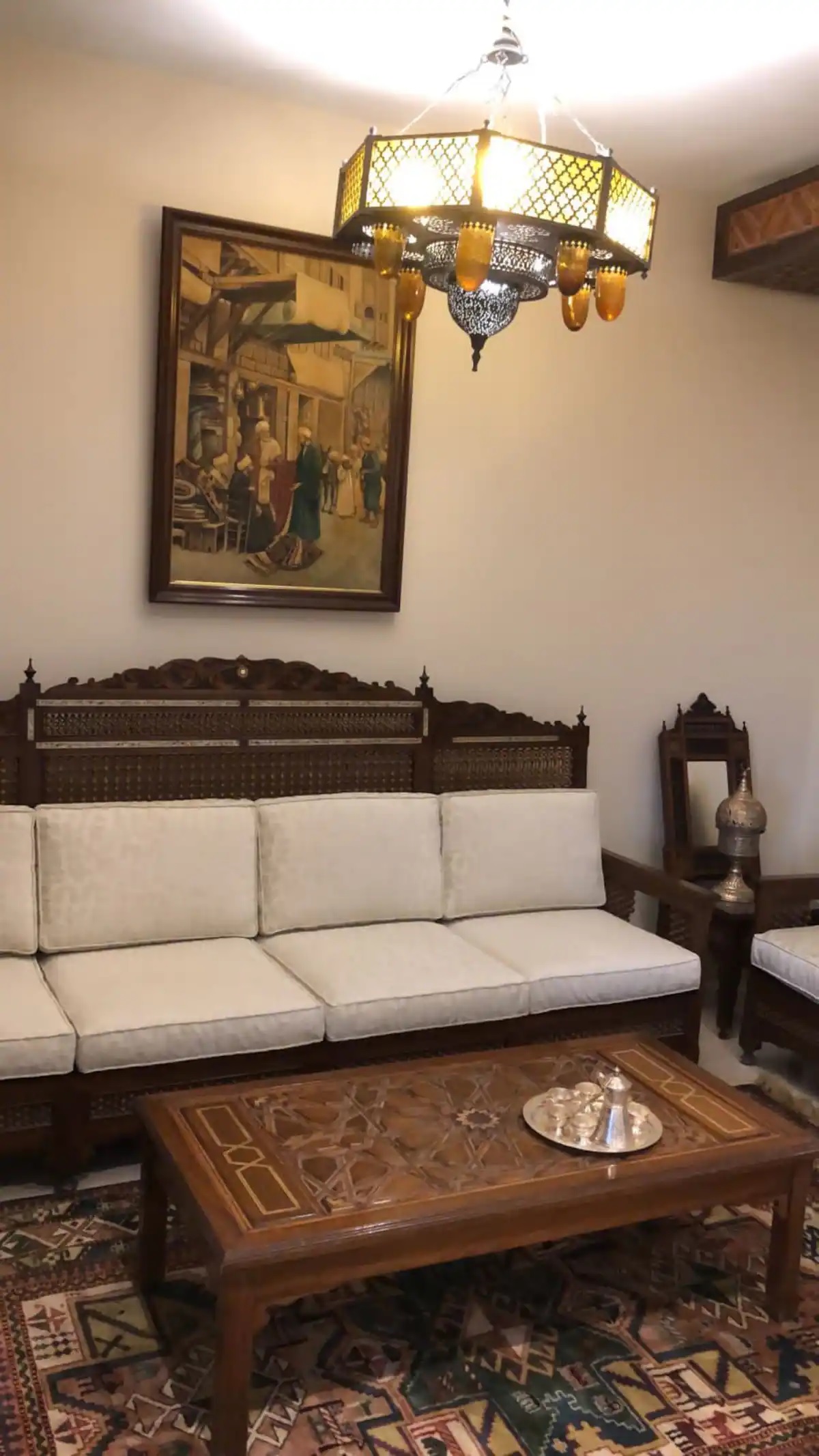 3bedroom furnished apartment for rent zamalek